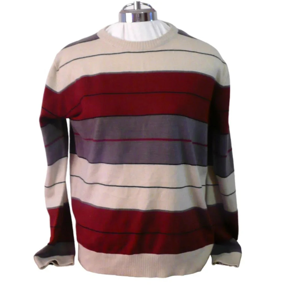 Urban Heritage Men's Pullover Thin Sweater Crew Neck Size L Lightweight Casual